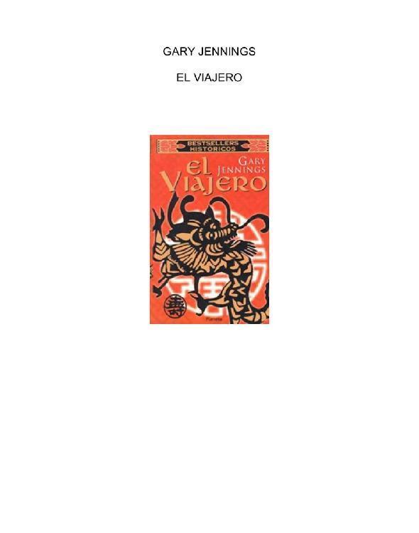 Portada de El viajero